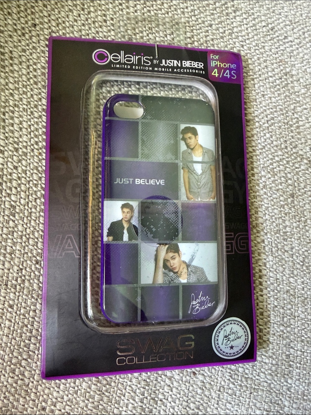 Official Justin Bieber x Cellairis "Swag Collection" iPhone 4/4S